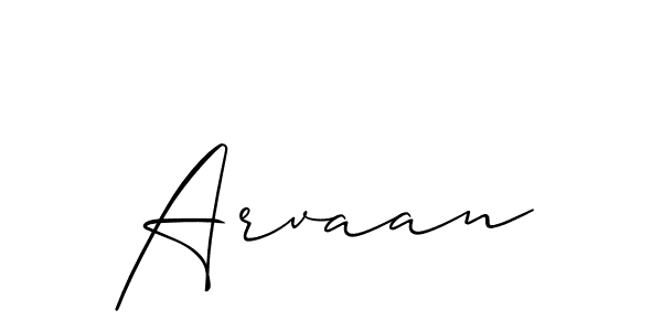 How to make Arvaan name signature. Use Allison_Script style for creating short signs online. This is the latest handwritten sign. Arvaan signature style 2 images and pictures png