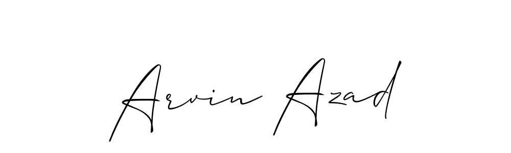 Once you've used our free online signature maker to create your best signature Allison_Script style, it's time to enjoy all of the benefits that Arvin Azad name signing documents. Arvin Azad signature style 2 images and pictures png
