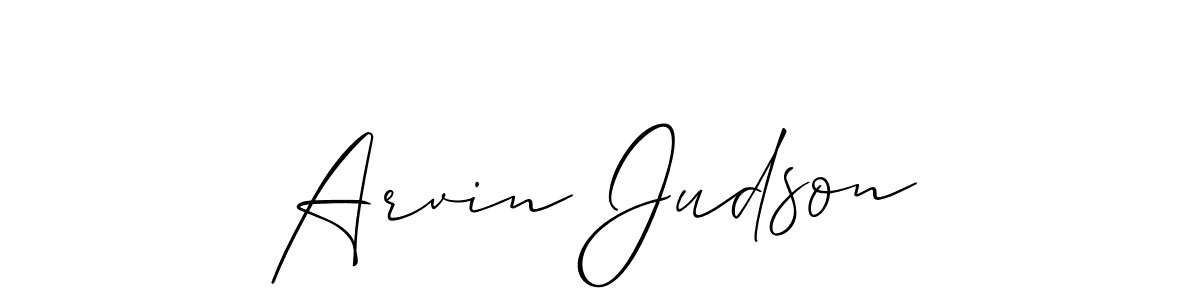 Best and Professional Signature Style for Arvin Judson. Allison_Script Best Signature Style Collection. Arvin Judson signature style 2 images and pictures png