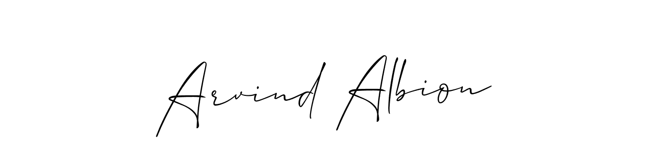 This is the best signature style for the Arvind Albion name. Also you like these signature font (Allison_Script). Mix name signature. Arvind Albion signature style 2 images and pictures png
