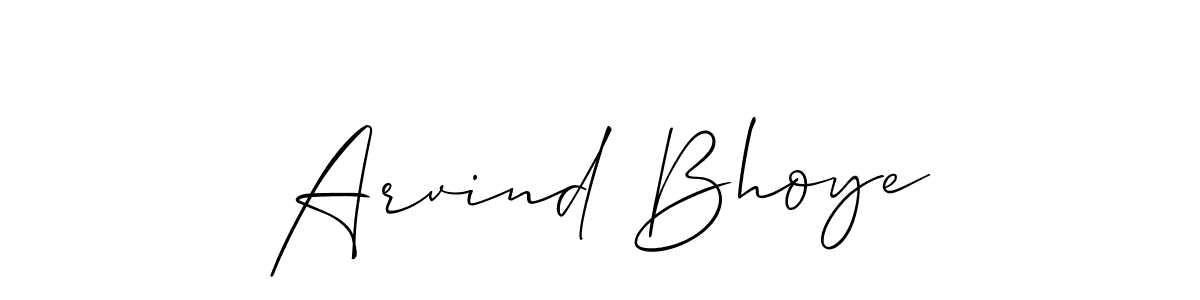 You can use this online signature creator to create a handwritten signature for the name Arvind Bhoye. This is the best online autograph maker. Arvind Bhoye signature style 2 images and pictures png