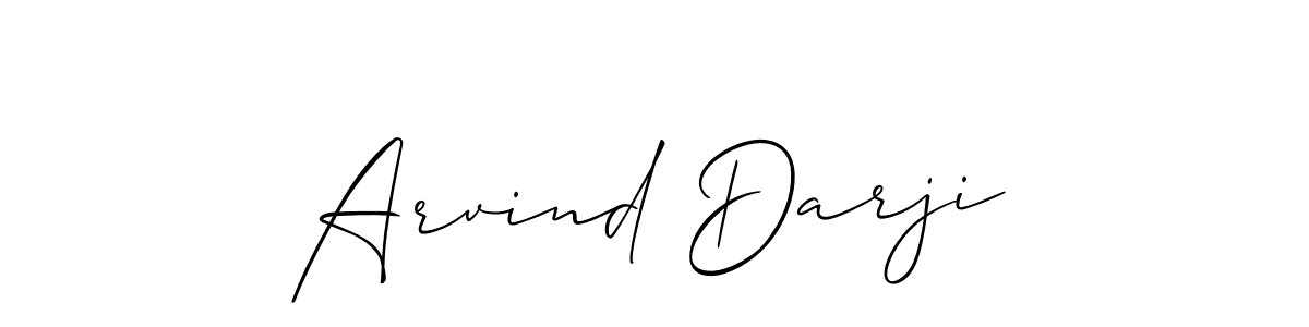 Arvind Darji stylish signature style. Best Handwritten Sign (Allison_Script) for my name. Handwritten Signature Collection Ideas for my name Arvind Darji. Arvind Darji signature style 2 images and pictures png