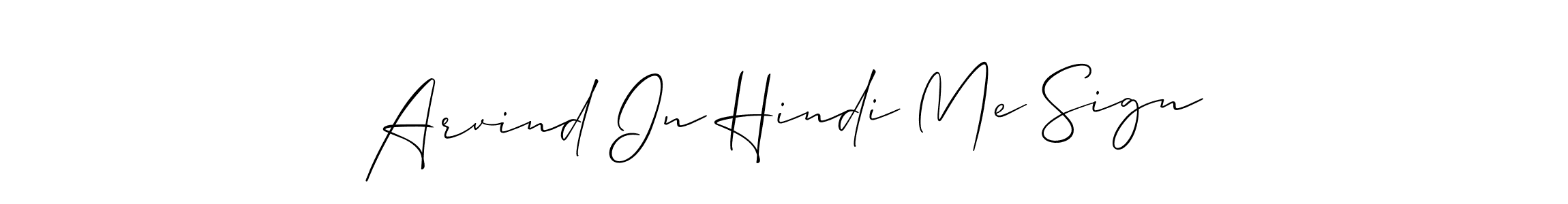Best and Professional Signature Style for Arvind In Hindi Me Sign. Allison_Script Best Signature Style Collection. Arvind In Hindi Me Sign signature style 2 images and pictures png