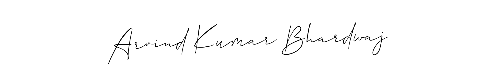 Arvind Kumar Bhardwaj stylish signature style. Best Handwritten Sign (Allison_Script) for my name. Handwritten Signature Collection Ideas for my name Arvind Kumar Bhardwaj. Arvind Kumar Bhardwaj signature style 2 images and pictures png