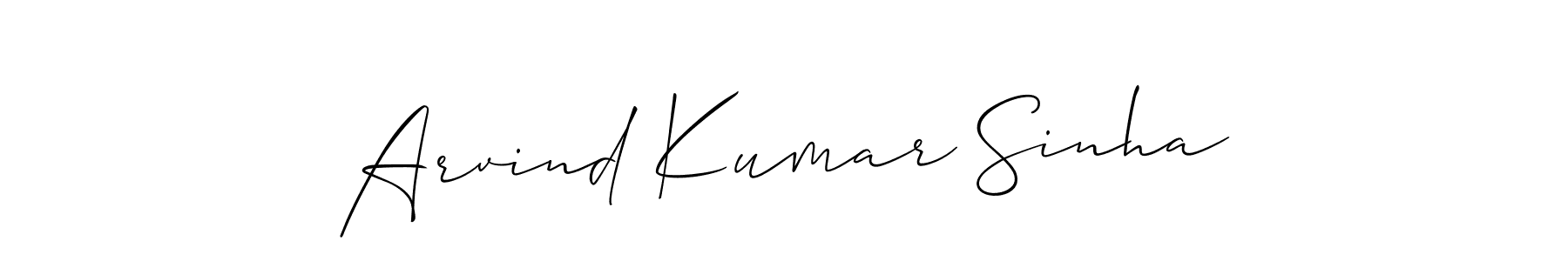 Also You can easily find your signature by using the search form. We will create Arvind Kumar Sinha name handwritten signature images for you free of cost using Allison_Script sign style. Arvind Kumar Sinha signature style 2 images and pictures png