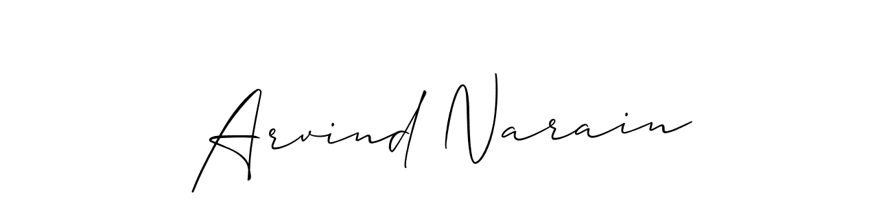 Make a short Arvind Narain signature style. Manage your documents anywhere anytime using Allison_Script. Create and add eSignatures, submit forms, share and send files easily. Arvind Narain signature style 2 images and pictures png