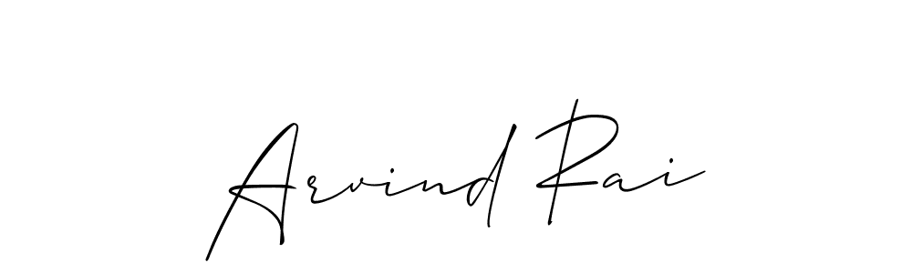 if you are searching for the best signature style for your name Arvind Rai. so please give up your signature search. here we have designed multiple signature styles  using Allison_Script. Arvind Rai signature style 2 images and pictures png
