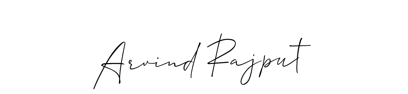 How to Draw Arvind Rajput signature style? Allison_Script is a latest design signature styles for name Arvind Rajput. Arvind Rajput signature style 2 images and pictures png