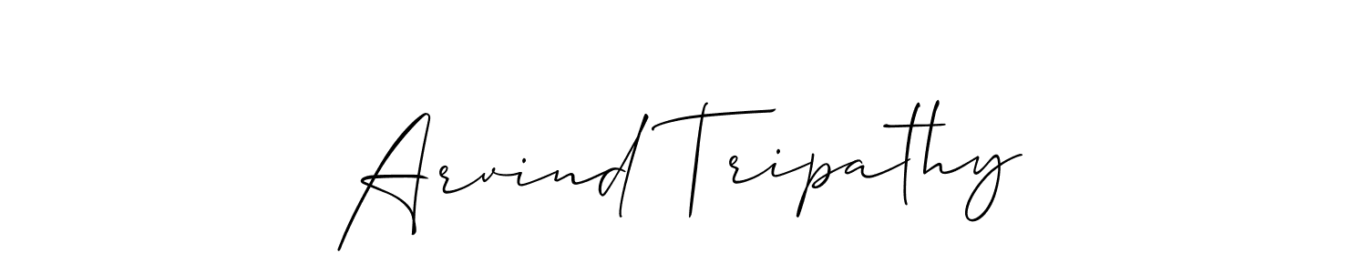 Make a beautiful signature design for name Arvind Tripathy. Use this online signature maker to create a handwritten signature for free. Arvind Tripathy signature style 2 images and pictures png