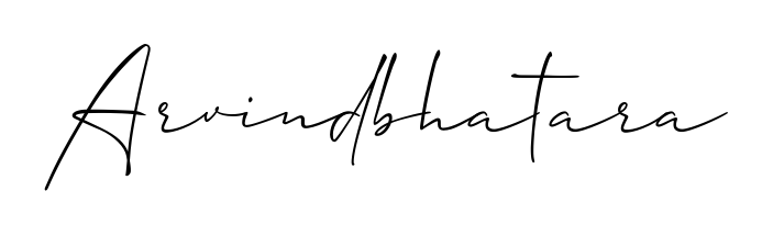 The Allison_Script lettering style adds unique flourish to name Arvindbhatara. Stand out with a custom digital autograph made in seconds. Arvindbhatara signature style 2 images and pictures png