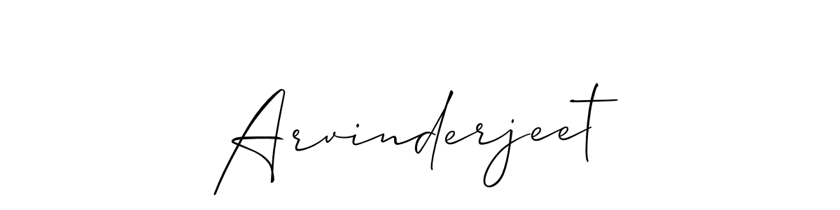 It looks lik you need a new signature style for name Arvinderjeet. Design unique handwritten (Allison_Script) signature with our free signature maker in just a few clicks. Arvinderjeet signature style 2 images and pictures png