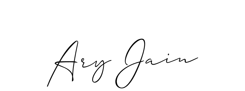 Check out images of Autograph of Ary Jain name. Actor Ary Jain Signature Style. Allison_Script is a professional sign style online. Ary Jain signature style 2 images and pictures png