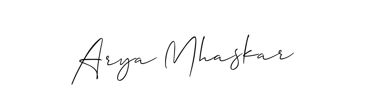 You can use this online signature creator to create a handwritten signature for the name Arya Mhaskar. This is the best online autograph maker. Arya Mhaskar signature style 2 images and pictures png