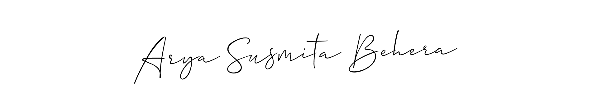 Once you've used our free online signature maker to create your best signature Allison_Script style, it's time to enjoy all of the benefits that Arya Susmita Behera name signing documents. Arya Susmita Behera signature style 2 images and pictures png