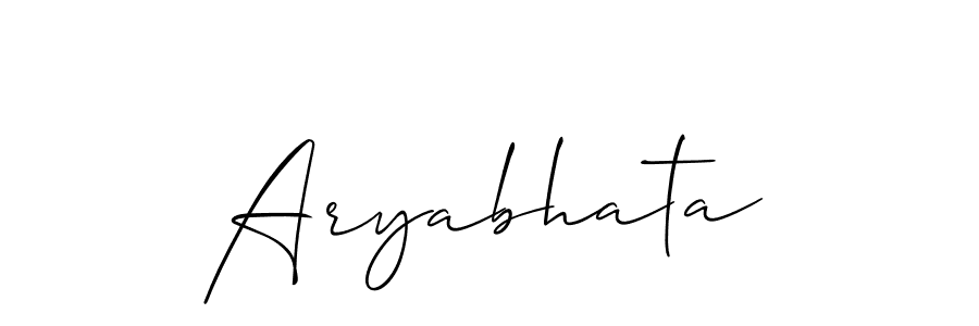 Make a short Aryabhata signature style. Manage your documents anywhere anytime using Allison_Script. Create and add eSignatures, submit forms, share and send files easily. Aryabhata signature style 2 images and pictures png