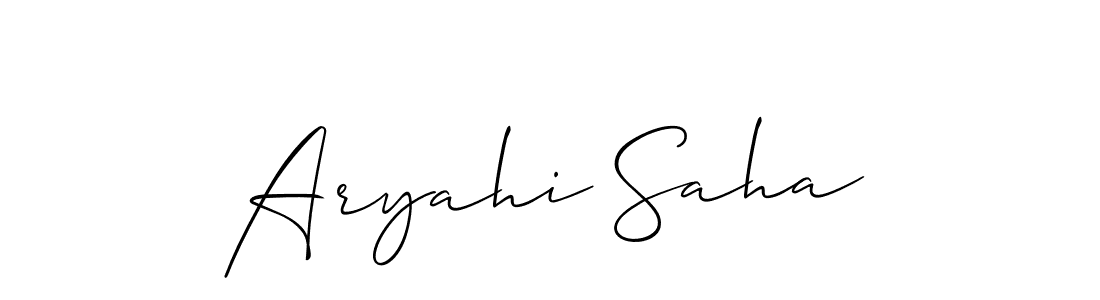 You can use this online signature creator to create a handwritten signature for the name Aryahi Saha. This is the best online autograph maker. Aryahi Saha signature style 2 images and pictures png