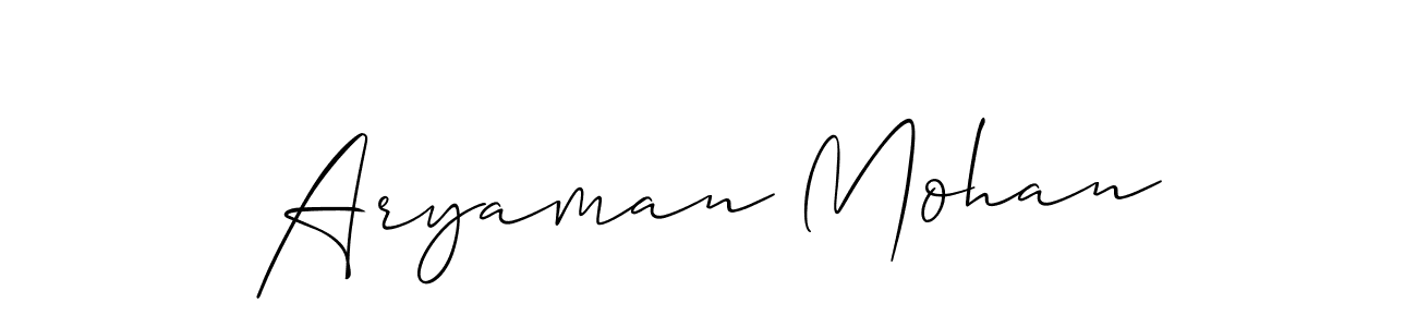 You can use this online signature creator to create a handwritten signature for the name Aryaman Mohan. This is the best online autograph maker. Aryaman Mohan signature style 2 images and pictures png