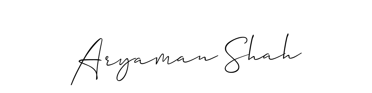 Make a short Aryaman Shah signature style. Manage your documents anywhere anytime using Allison_Script. Create and add eSignatures, submit forms, share and send files easily. Aryaman Shah signature style 2 images and pictures png