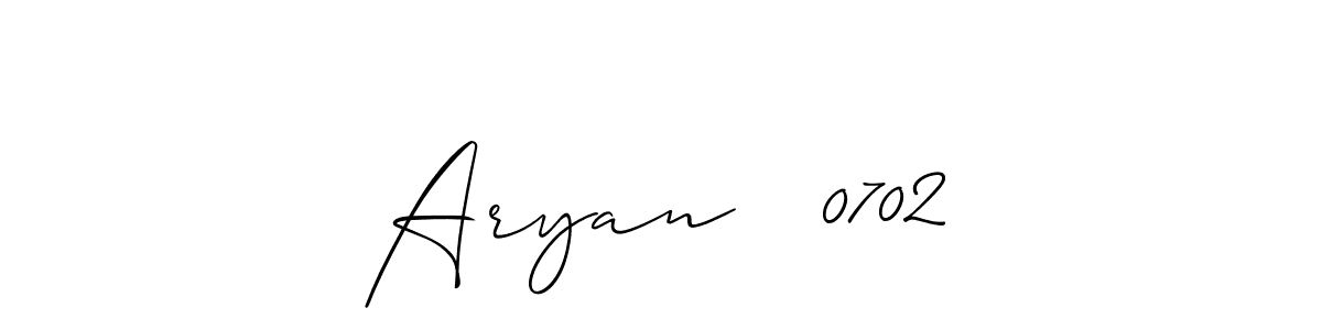 Best and Professional Signature Style for Aryan   0702. Allison_Script Best Signature Style Collection. Aryan   0702 signature style 2 images and pictures png