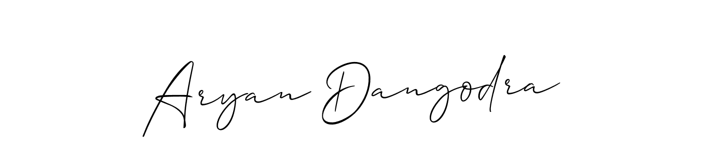 You can use this online signature creator to create a handwritten signature for the name Aryan Dangodra. This is the best online autograph maker. Aryan Dangodra signature style 2 images and pictures png