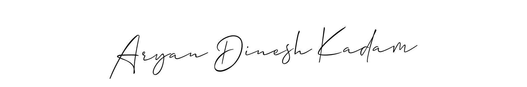 See photos of Aryan Dinesh Kadam official signature by Spectra . Check more albums & portfolios. Read reviews & check more about Allison_Script font. Aryan Dinesh Kadam signature style 2 images and pictures png