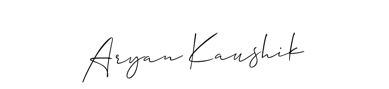Check out images of Autograph of Aryan Kaushik name. Actor Aryan Kaushik Signature Style. Allison_Script is a professional sign style online. Aryan Kaushik signature style 2 images and pictures png