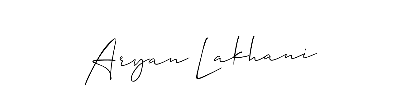 Make a short Aryan Lakhani signature style. Manage your documents anywhere anytime using Allison_Script. Create and add eSignatures, submit forms, share and send files easily. Aryan Lakhani signature style 2 images and pictures png