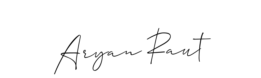 Make a short Aryan Raut signature style. Manage your documents anywhere anytime using Allison_Script. Create and add eSignatures, submit forms, share and send files easily. Aryan Raut signature style 2 images and pictures png