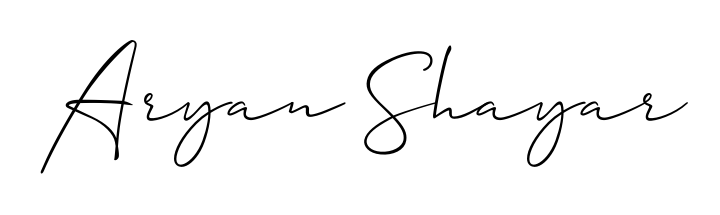 Check out images of Autograph of Aryan Shayar name. Actor Aryan Shayar Signature Style. Allison_Script is a professional sign style online. Aryan Shayar signature style 2 images and pictures png