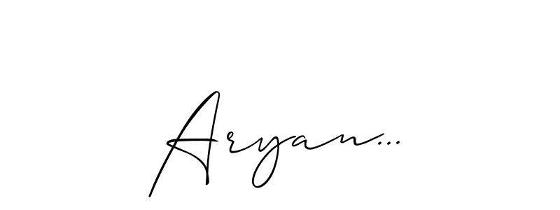 This is the best signature style for the Aryan... name. Also you like these signature font (Allison_Script). Mix name signature. Aryan... signature style 2 images and pictures png