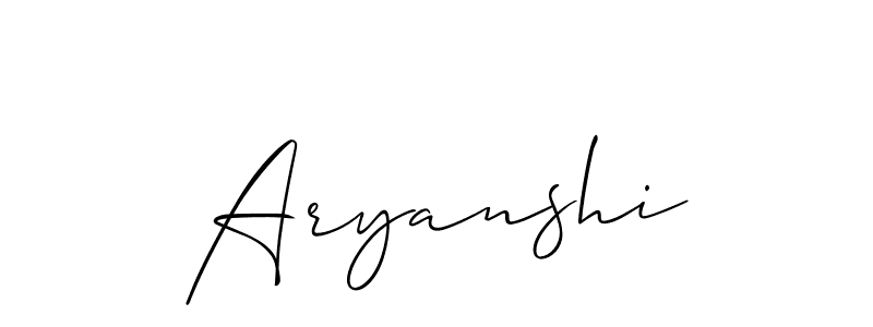 You can use this online signature creator to create a handwritten signature for the name Aryanshi. This is the best online autograph maker. Aryanshi signature style 2 images and pictures png