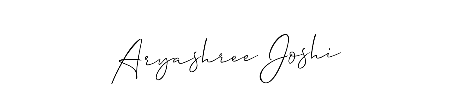 Best and Professional Signature Style for Aryashree Joshi. Allison_Script Best Signature Style Collection. Aryashree Joshi signature style 2 images and pictures png