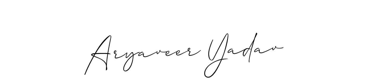 Make a short Aryaveer Yadav signature style. Manage your documents anywhere anytime using Allison_Script. Create and add eSignatures, submit forms, share and send files easily. Aryaveer Yadav signature style 2 images and pictures png