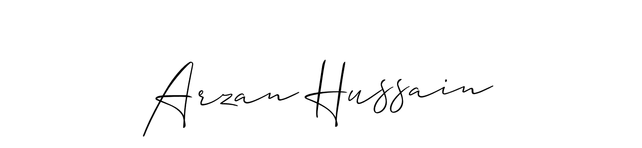 Best and Professional Signature Style for Arzan Hussain. Allison_Script Best Signature Style Collection. Arzan Hussain signature style 2 images and pictures png