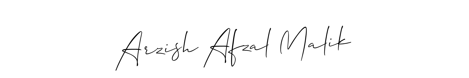 You can use this online signature creator to create a handwritten signature for the name Arzish Afzal Malik. This is the best online autograph maker. Arzish Afzal Malik signature style 2 images and pictures png