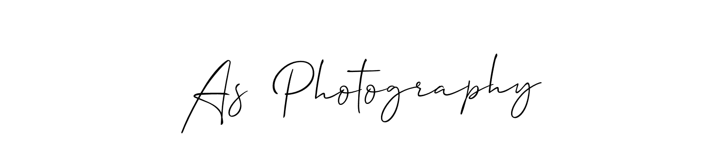 Check out images of Autograph of As  Photography name. Actor As  Photography Signature Style. Allison_Script is a professional sign style online. As  Photography signature style 2 images and pictures png