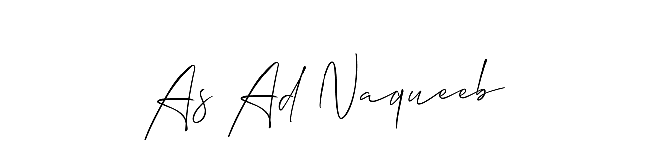 Once you've used our free online signature maker to create your best signature Allison_Script style, it's time to enjoy all of the benefits that As Ad Naqueeb name signing documents. As Ad Naqueeb signature style 2 images and pictures png
