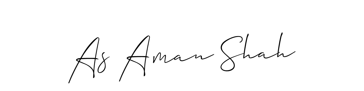 You can use this online signature creator to create a handwritten signature for the name As Aman Shah. This is the best online autograph maker. As Aman Shah signature style 2 images and pictures png