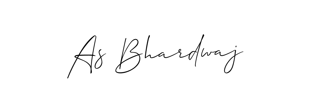 Make a beautiful signature design for name As Bhardwaj. Use this online signature maker to create a handwritten signature for free. As Bhardwaj signature style 2 images and pictures png