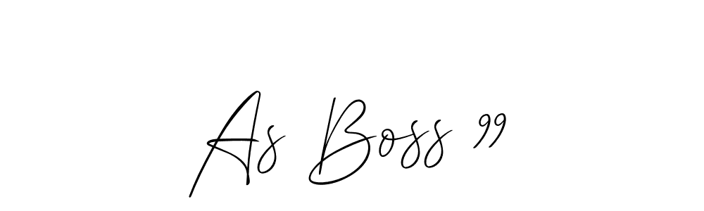 How to Draw As Boss 99 signature style? Allison_Script is a latest design signature styles for name As Boss 99. As Boss 99 signature style 2 images and pictures png