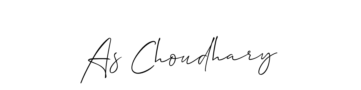Here are the top 10 professional signature styles for the name As Choudhary. These are the best autograph styles you can use for your name. As Choudhary signature style 2 images and pictures png