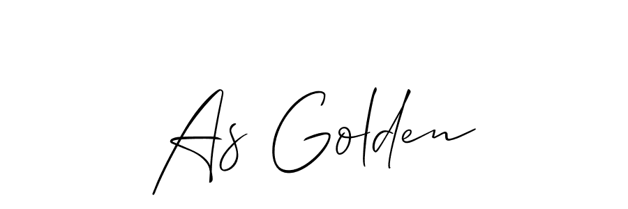 You can use this online signature creator to create a handwritten signature for the name As Golden. This is the best online autograph maker. As Golden signature style 2 images and pictures png