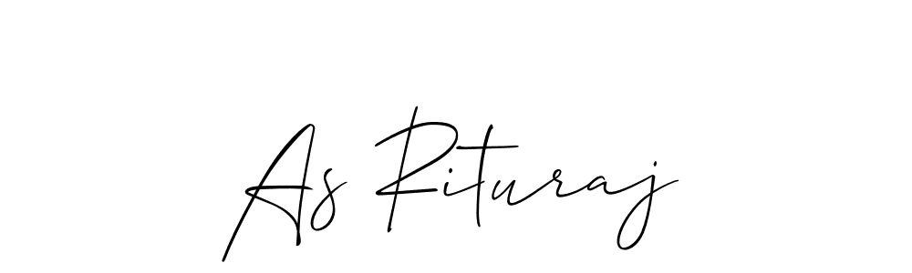 if you are searching for the best signature style for your name As Rituraj. so please give up your signature search. here we have designed multiple signature styles  using Allison_Script. As Rituraj signature style 2 images and pictures png