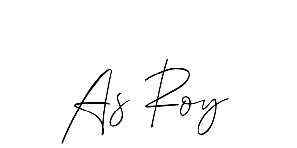 Check out images of Autograph of As Roy name. Actor As Roy Signature Style. Allison_Script is a professional sign style online. As Roy signature style 2 images and pictures png