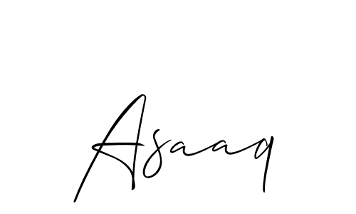 Best and Professional Signature Style for Asaaq. Allison_Script Best Signature Style Collection. Asaaq signature style 2 images and pictures png