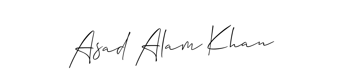 Check out images of Autograph of Asad Alam Khan name. Actor Asad Alam Khan Signature Style. Allison_Script is a professional sign style online. Asad Alam Khan signature style 2 images and pictures png