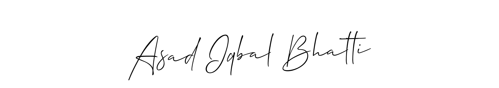 Check out images of Autograph of Asad Iqbal Bhatti name. Actor Asad Iqbal Bhatti Signature Style. Allison_Script is a professional sign style online. Asad Iqbal Bhatti signature style 2 images and pictures png