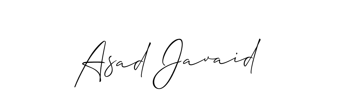 Best and Professional Signature Style for Asad Javaid. Allison_Script Best Signature Style Collection. Asad Javaid signature style 2 images and pictures png