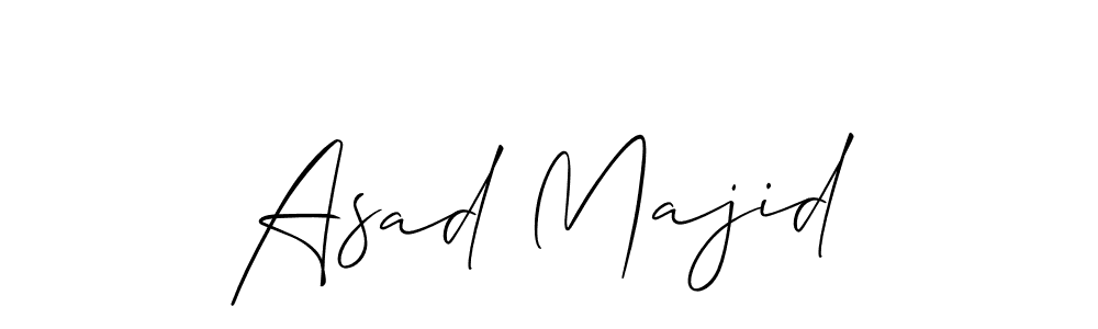 How to Draw Asad Majid signature style? Allison_Script is a latest design signature styles for name Asad Majid. Asad Majid signature style 2 images and pictures png