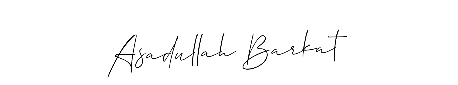 Once you've used our free online signature maker to create your best signature Allison_Script style, it's time to enjoy all of the benefits that Asadullah Barkat name signing documents. Asadullah Barkat signature style 2 images and pictures png